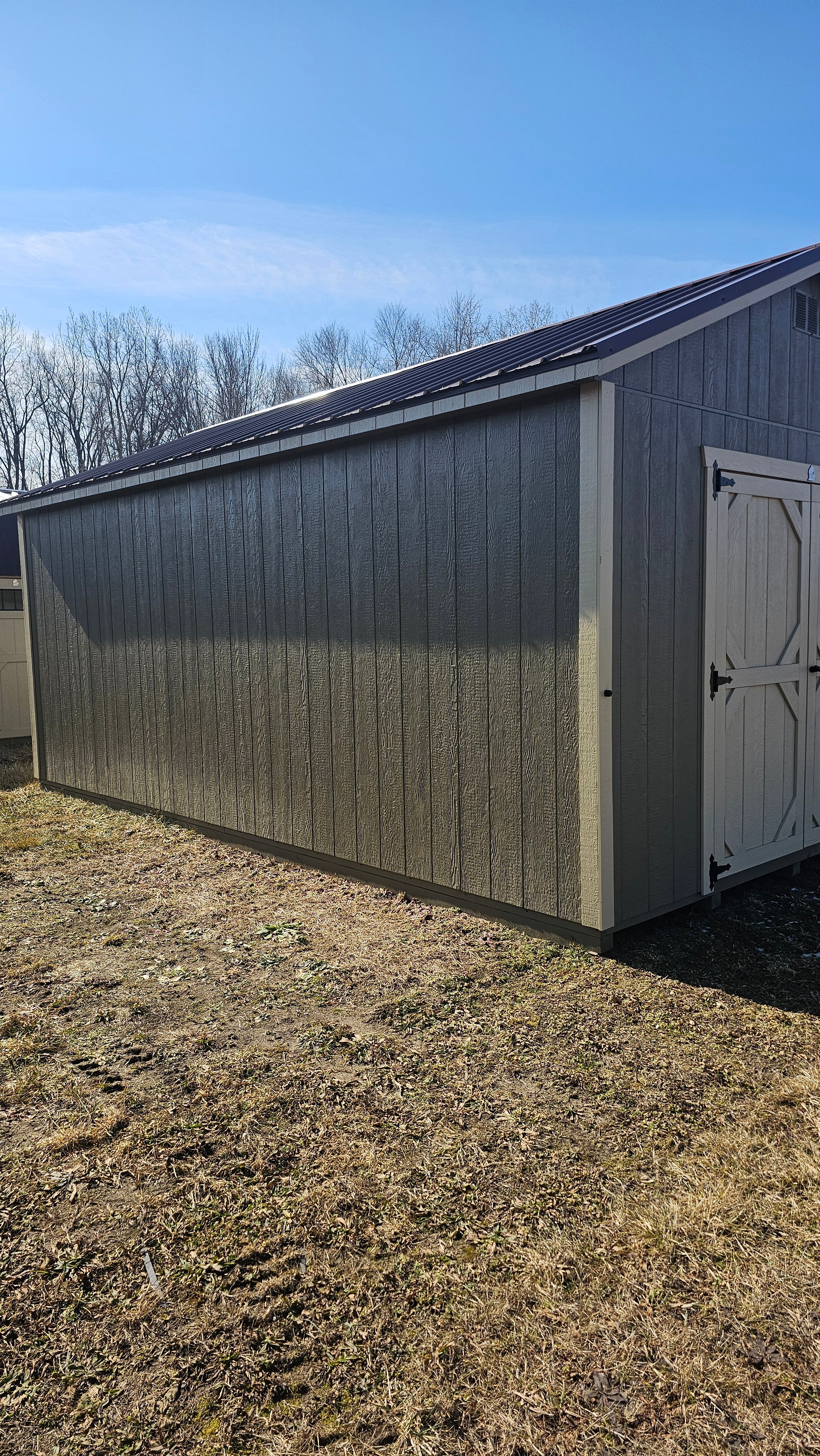 12x20 Painted Gable Shed