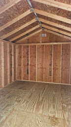 10x12 Painted Gable Shed