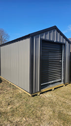 8x12 Standard Metal Gable Shed