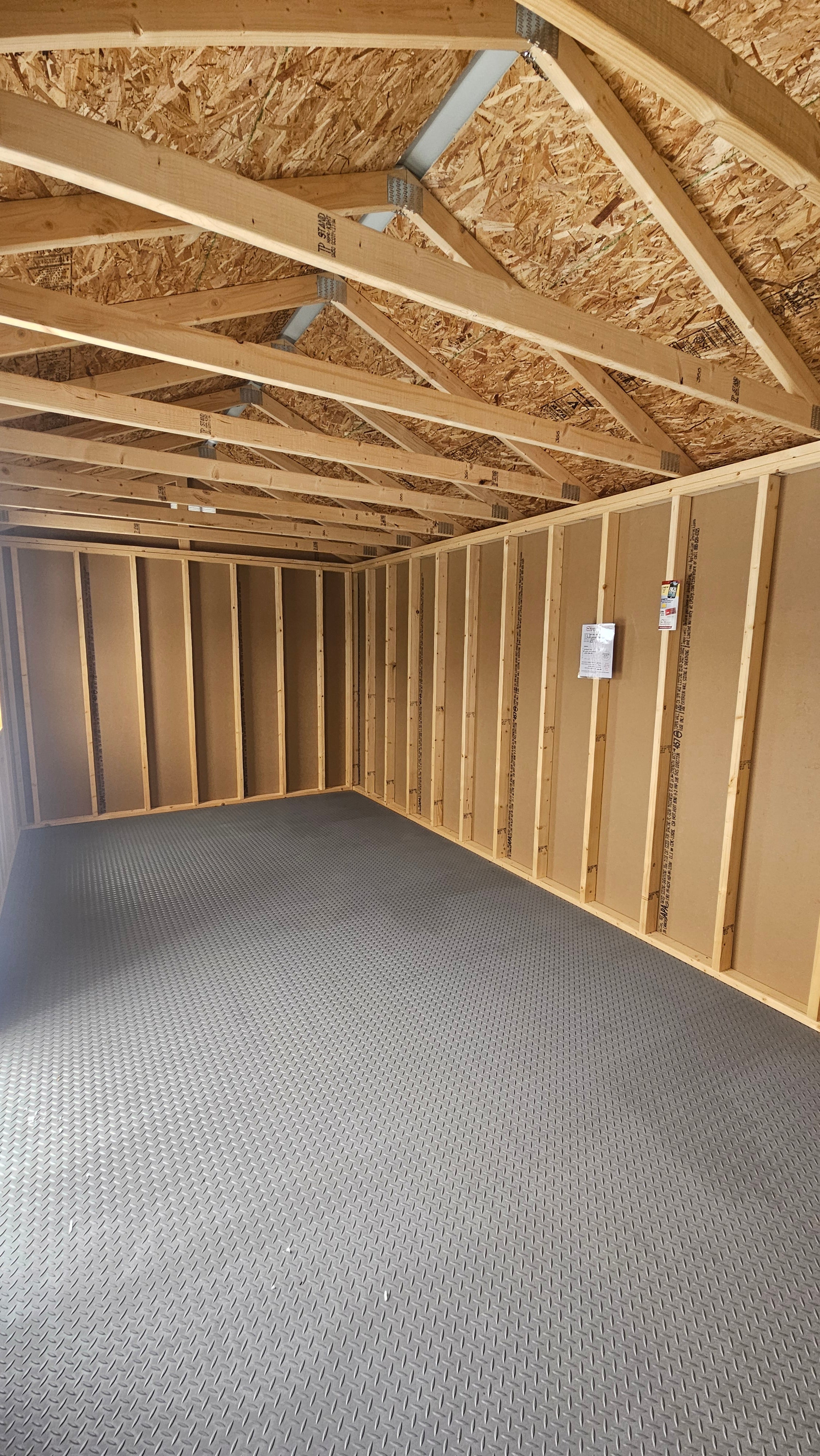 Painted Gable Garden Shed 10x20