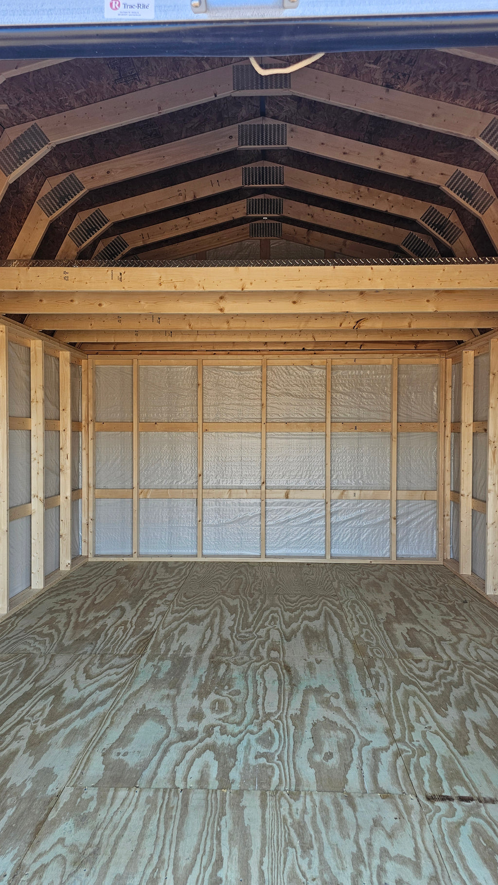 12x16 Metal Lofted Barn