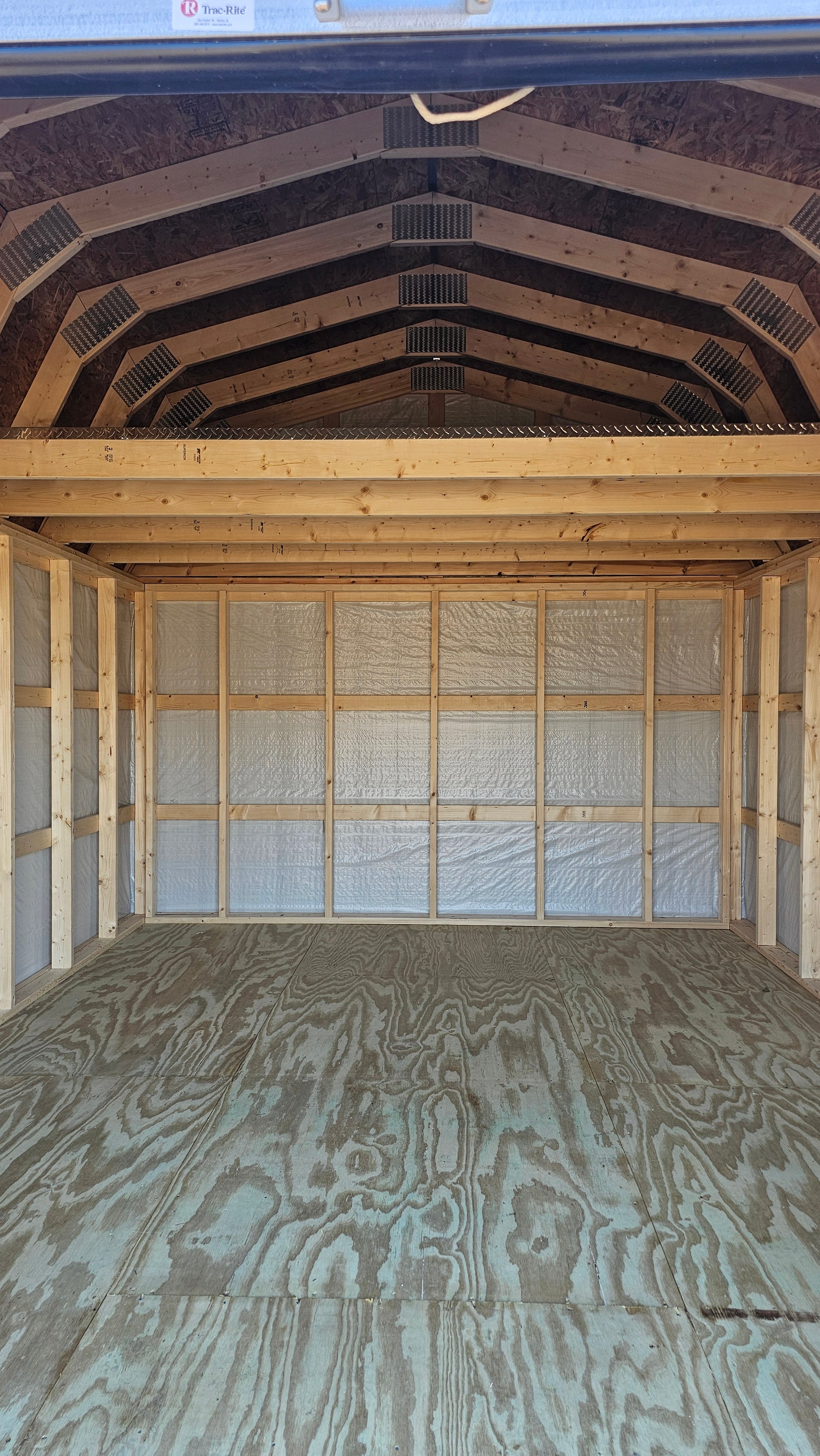 12x16 Metal Lofted Barn