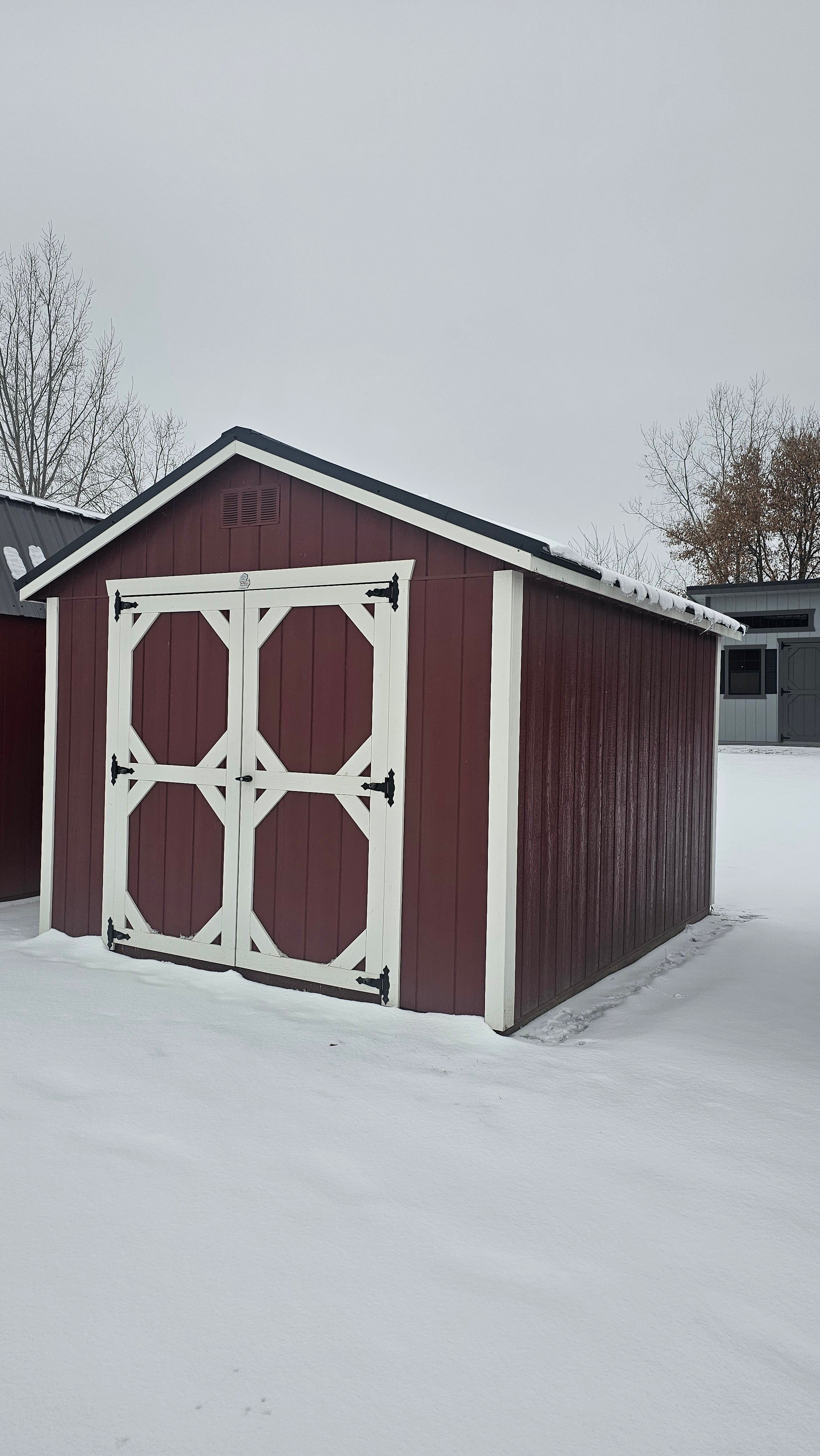 10x12 Painted Gable Shed