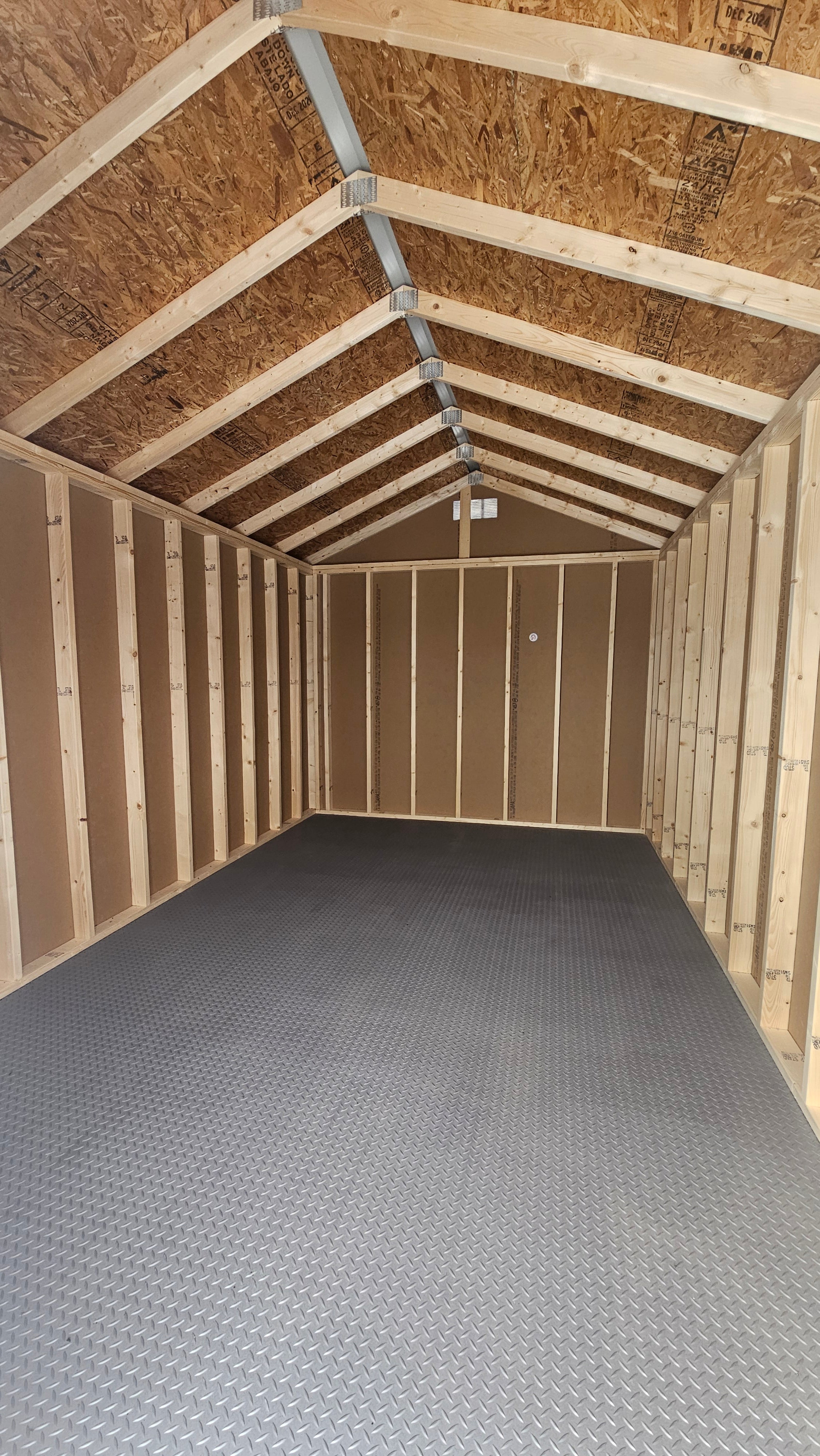 Painted Gable Shed 10x16