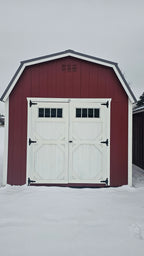 Painted  Lofted Barn 10x16