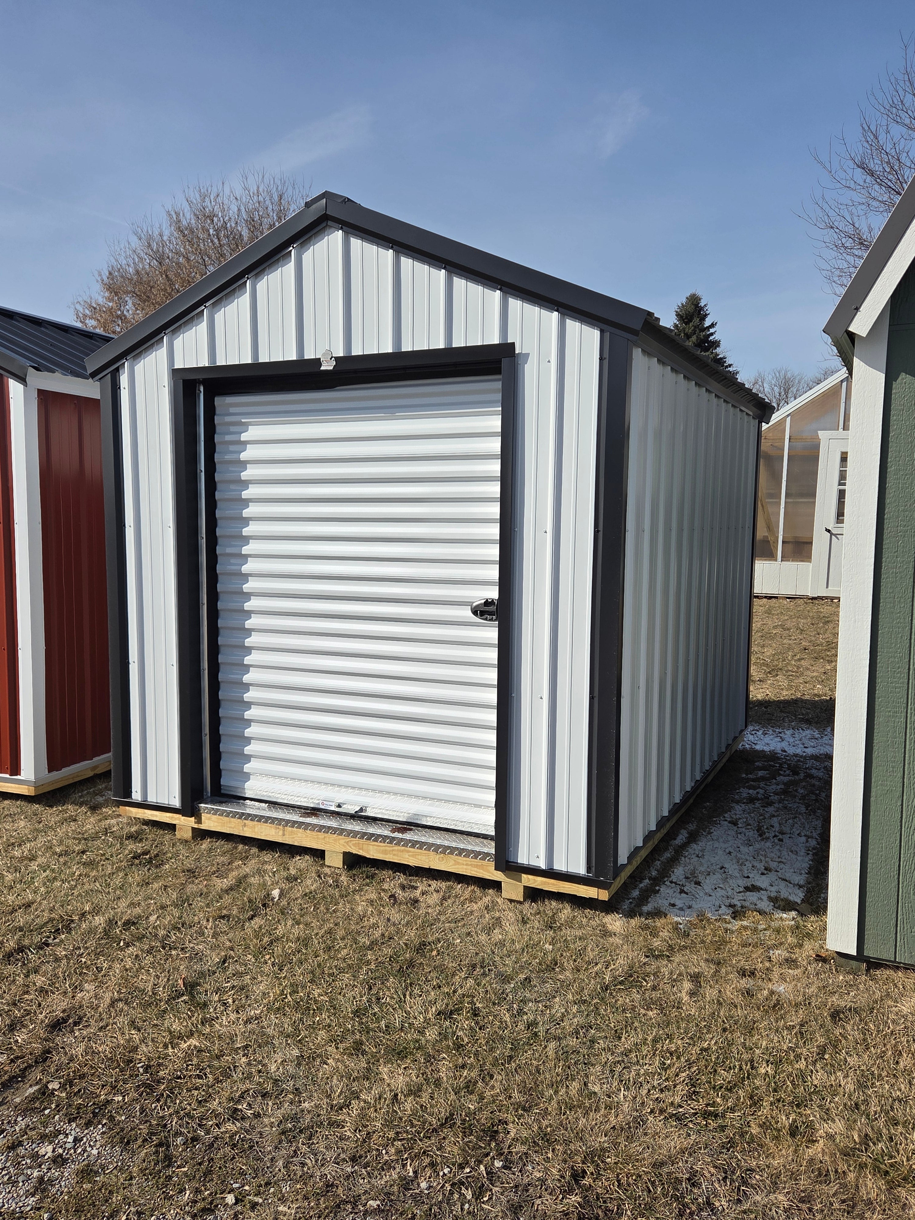 Metal Gable Shed 8×10