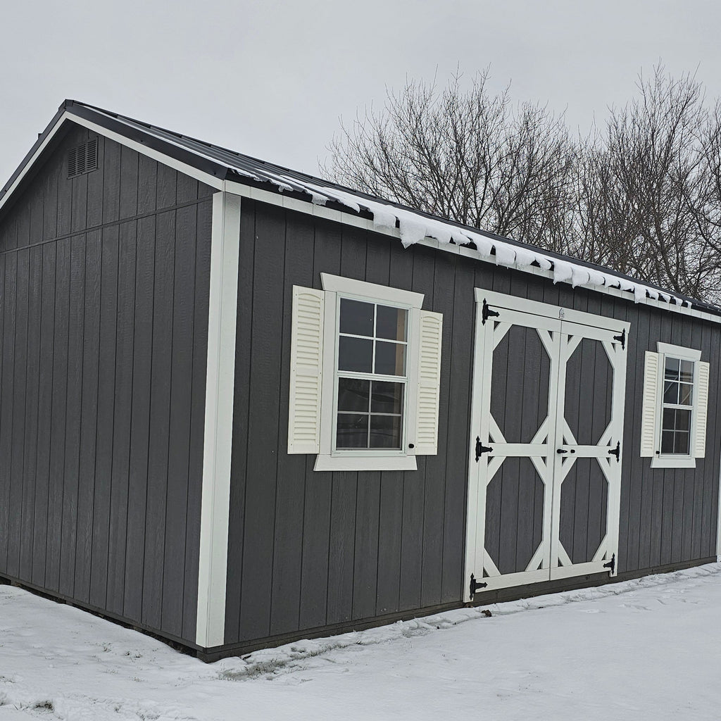 Painted Gable Garden Shed 10x20