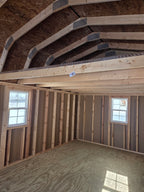 Painted Lofted Barn 12×24