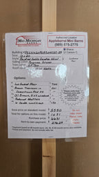 Painted Gable Garden Shed 10x20