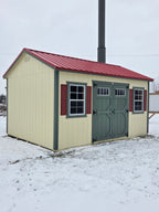 Painted Gable Garden Shed 12×16