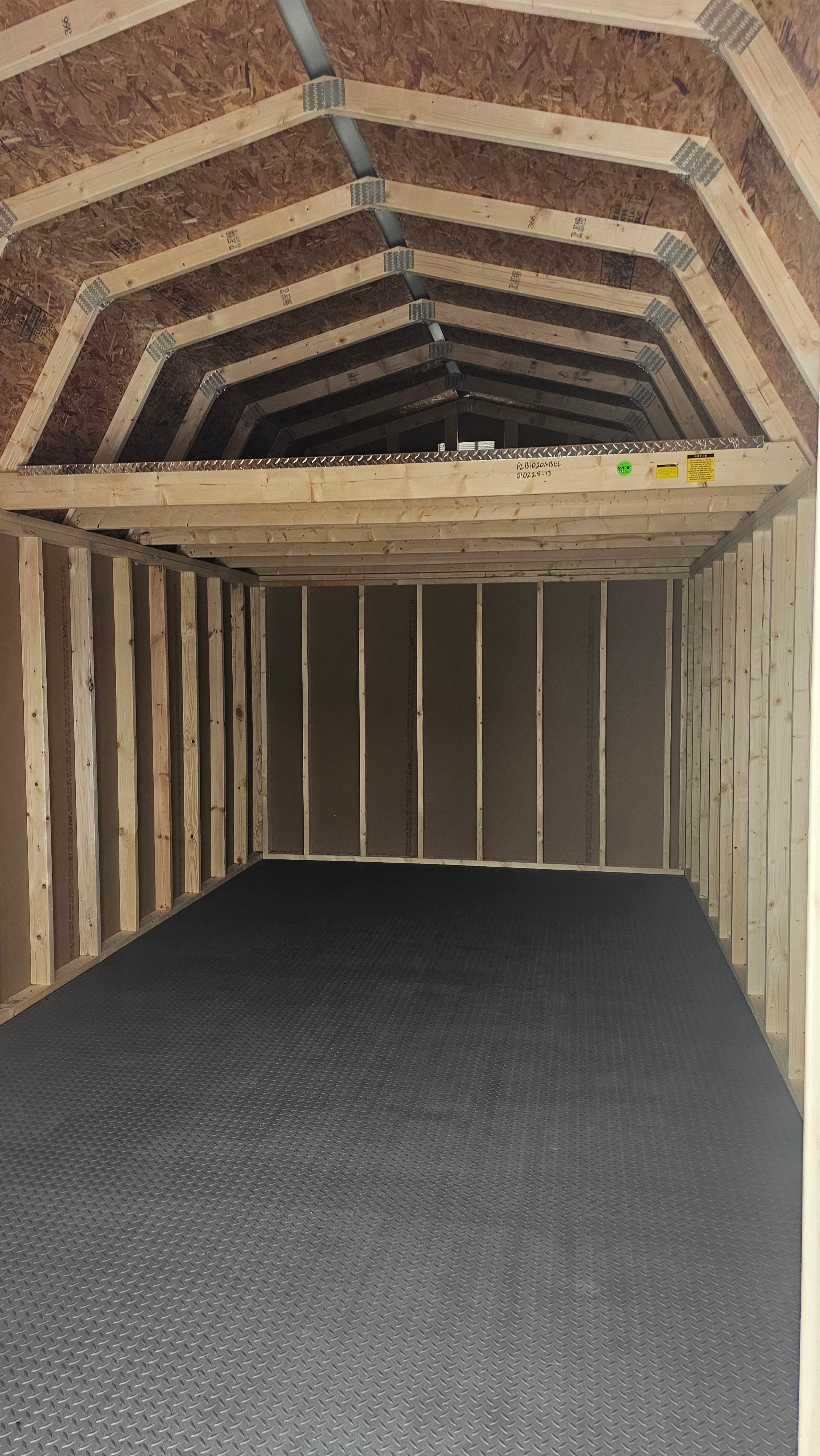 Painted Lofted Barn 10x20