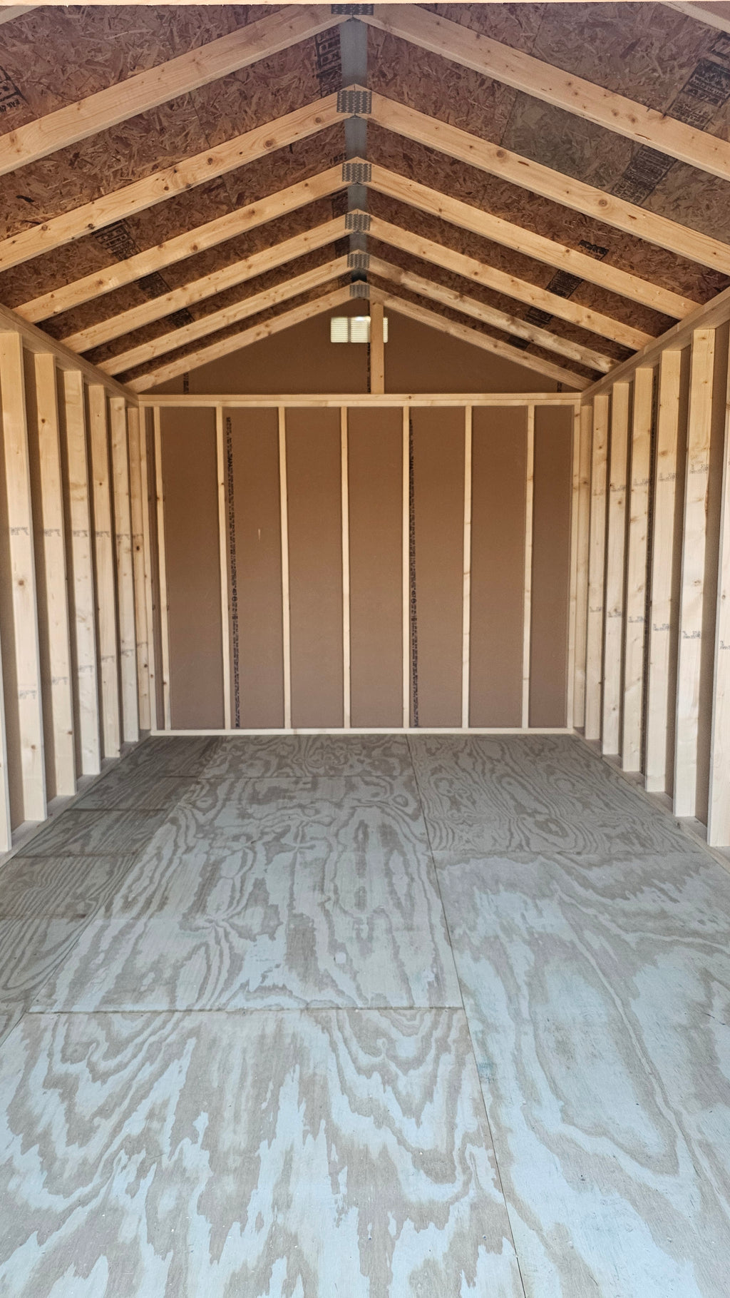 10x16 Painted Gable Shed