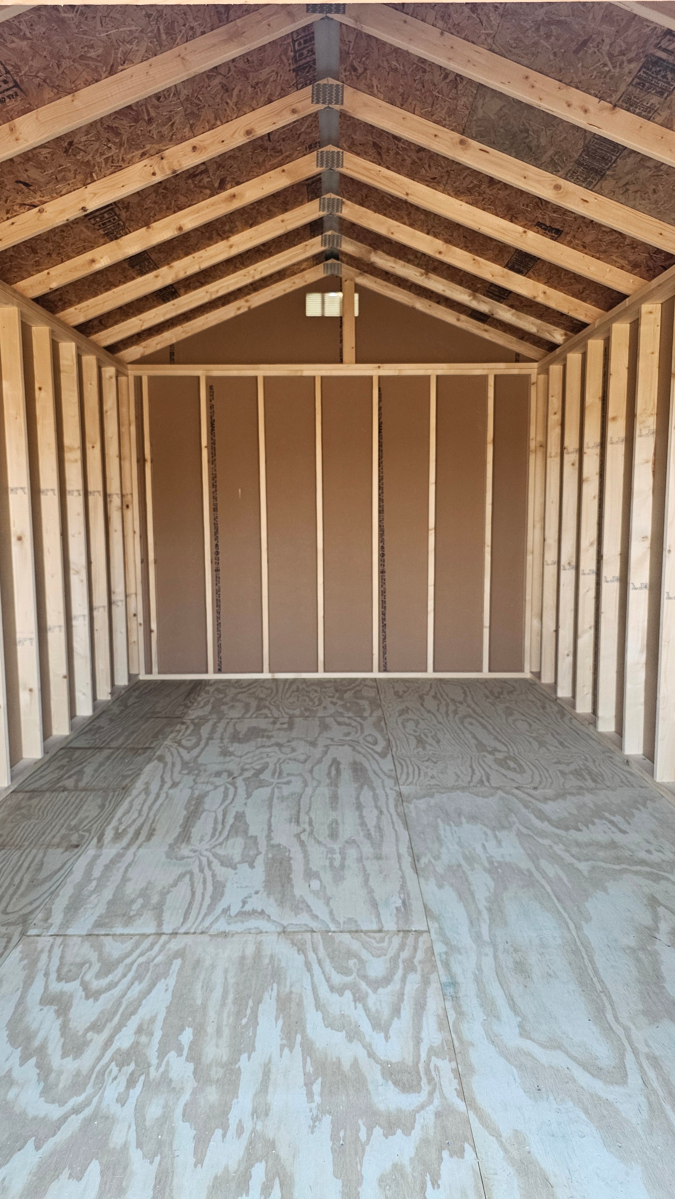 10x16 Painted Gable Shed