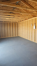 12x24 Painted Gable Garden Shed