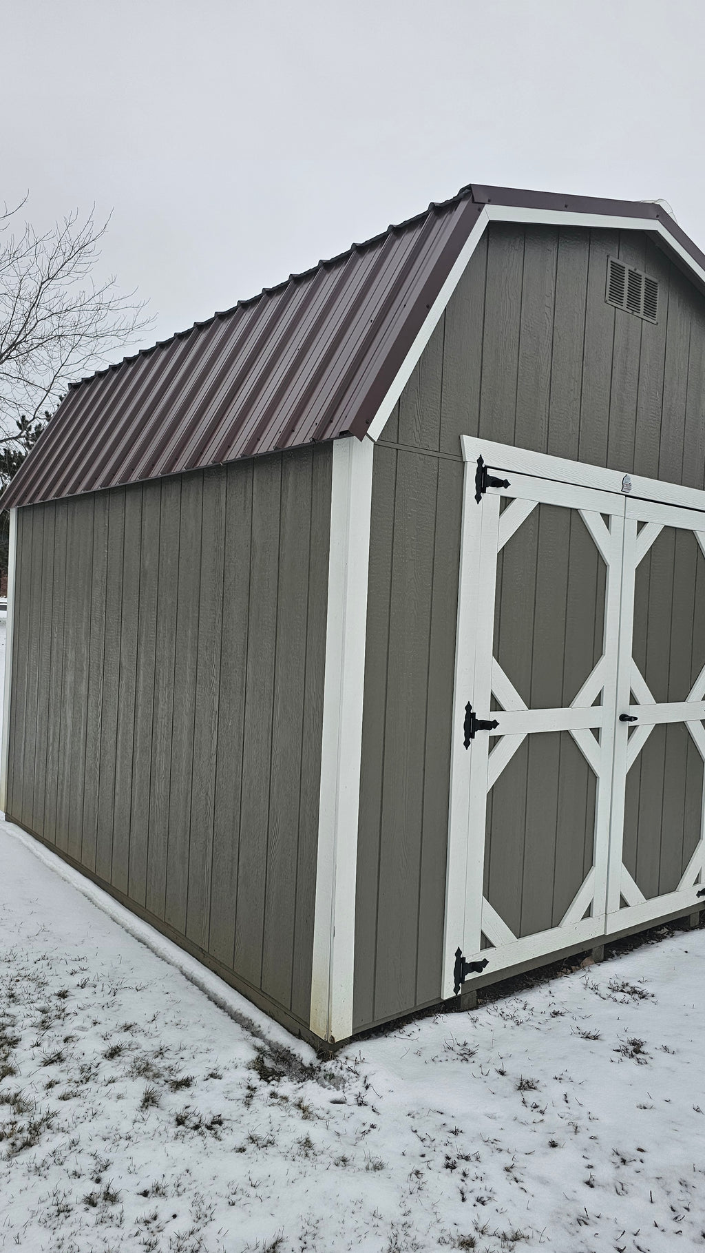 Painted Lofted Barn 10x12