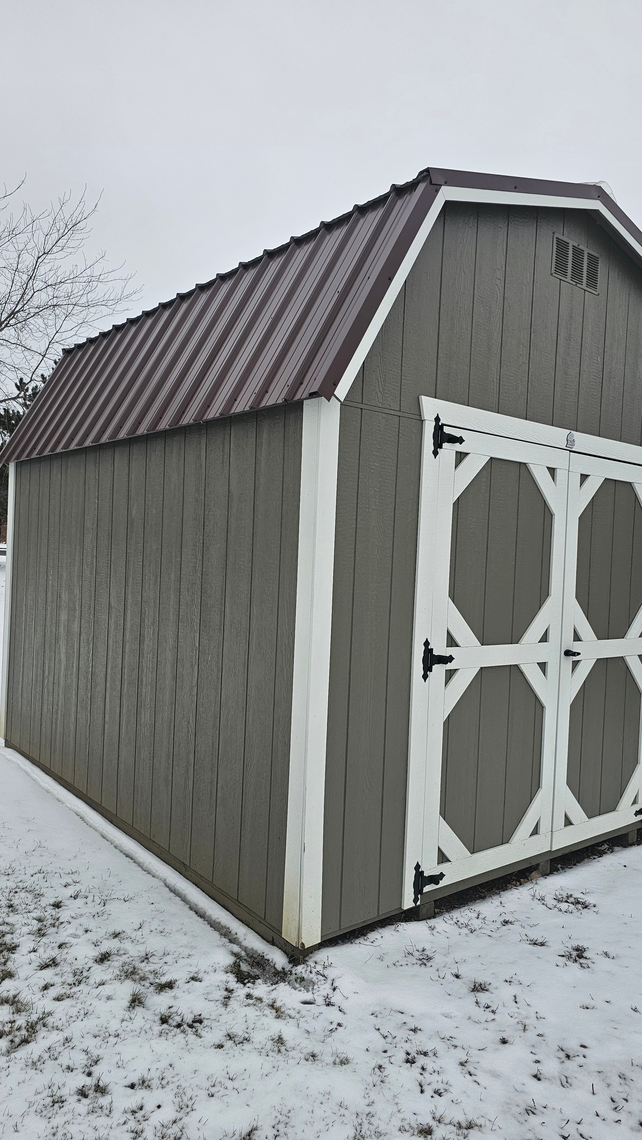 Painted Lofted Barn 10x12