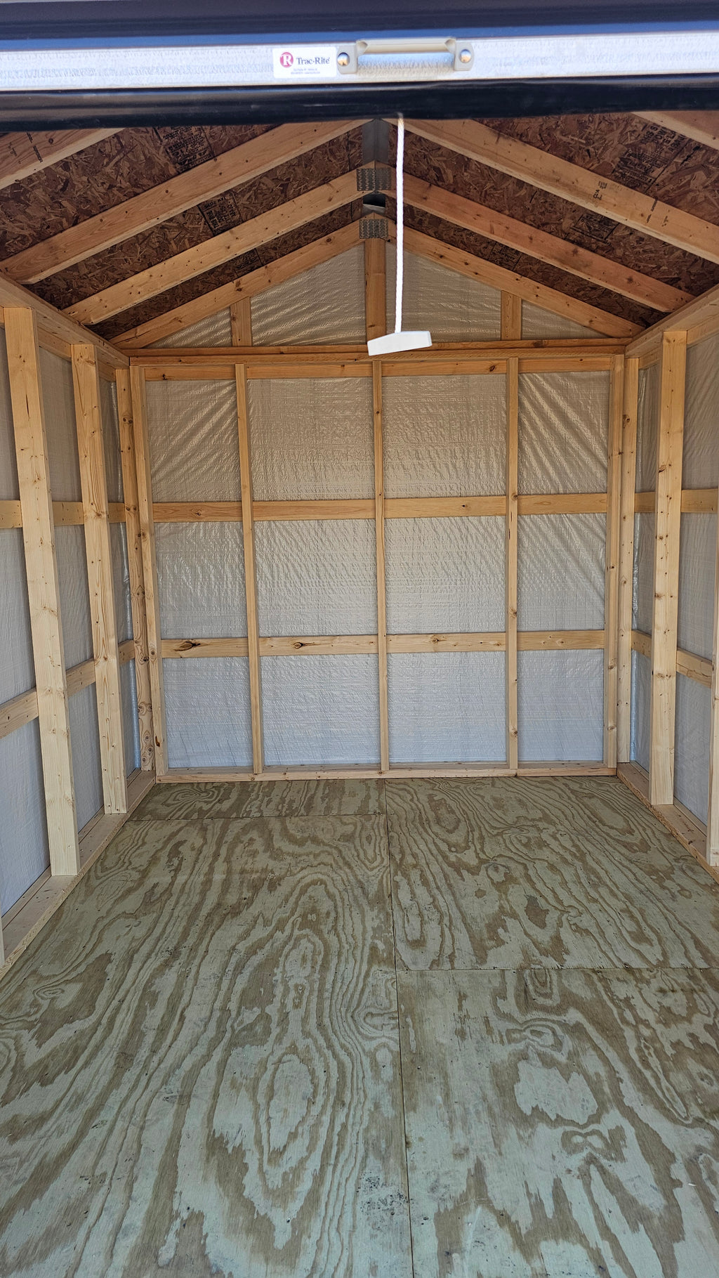 8x10 Metal Gable Shed