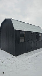 Painted Lofted Garden Shed 10x16