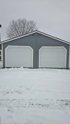 Painted Doublewide Garage 24x24