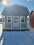 Painted Lofted Barn 12×24