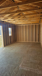 12x24 Painted Gable Garden Shed