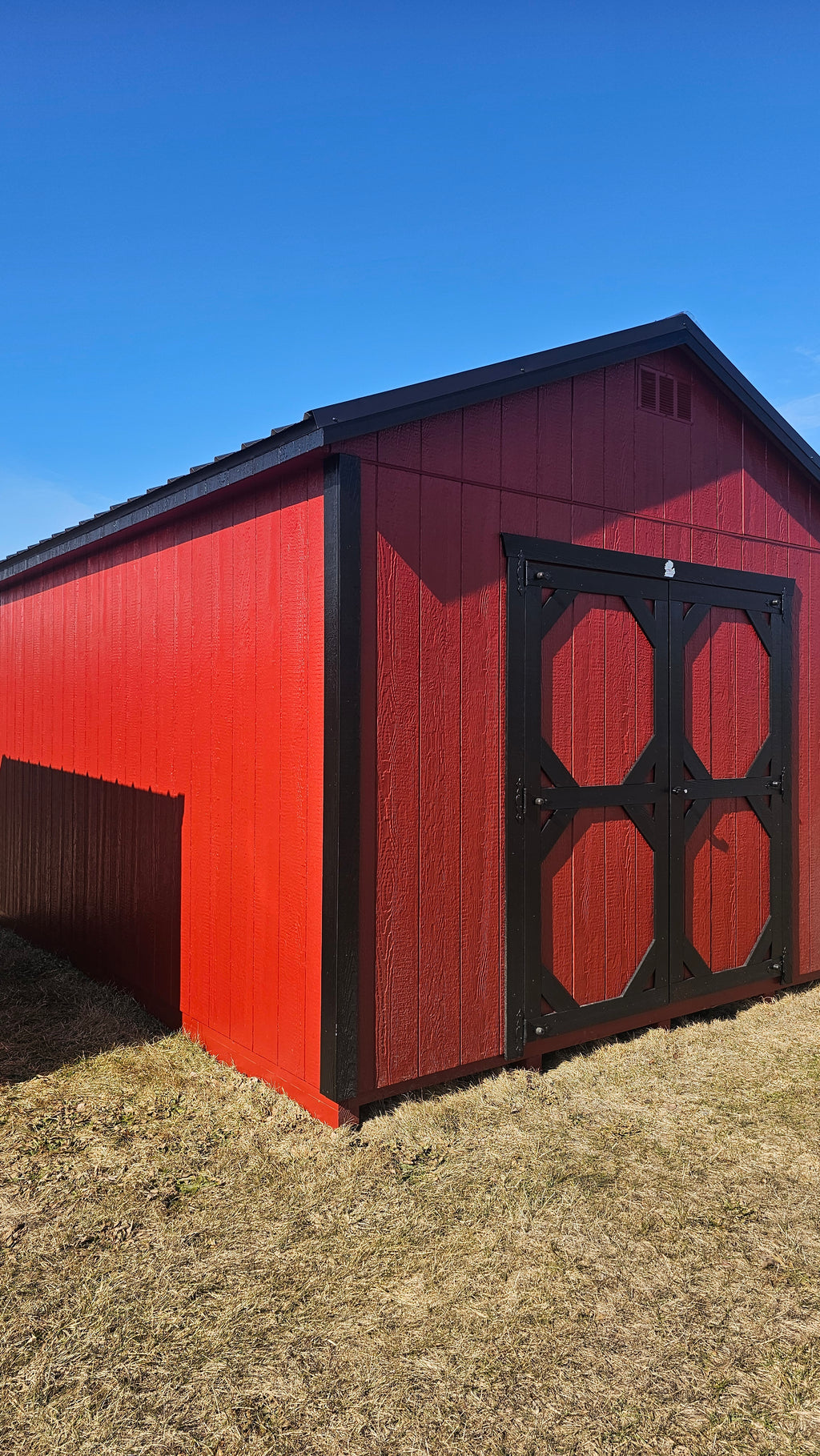 12x16 Painted Gable Shed