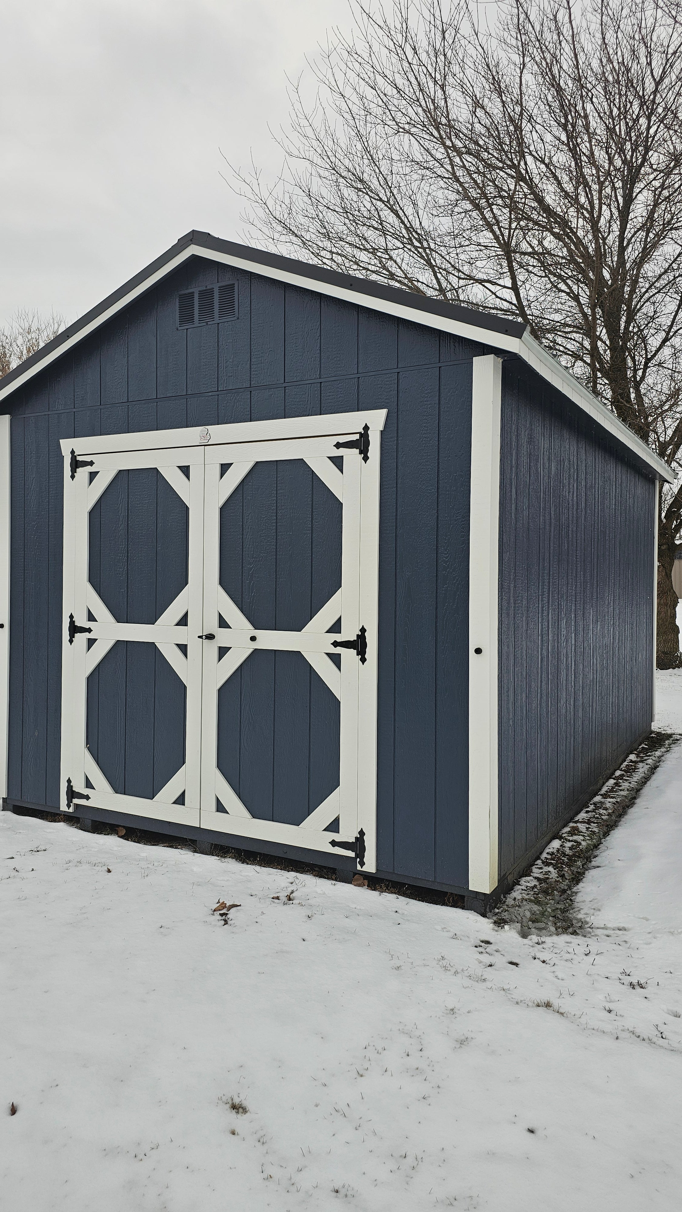 Painted Gable Shed 10x16