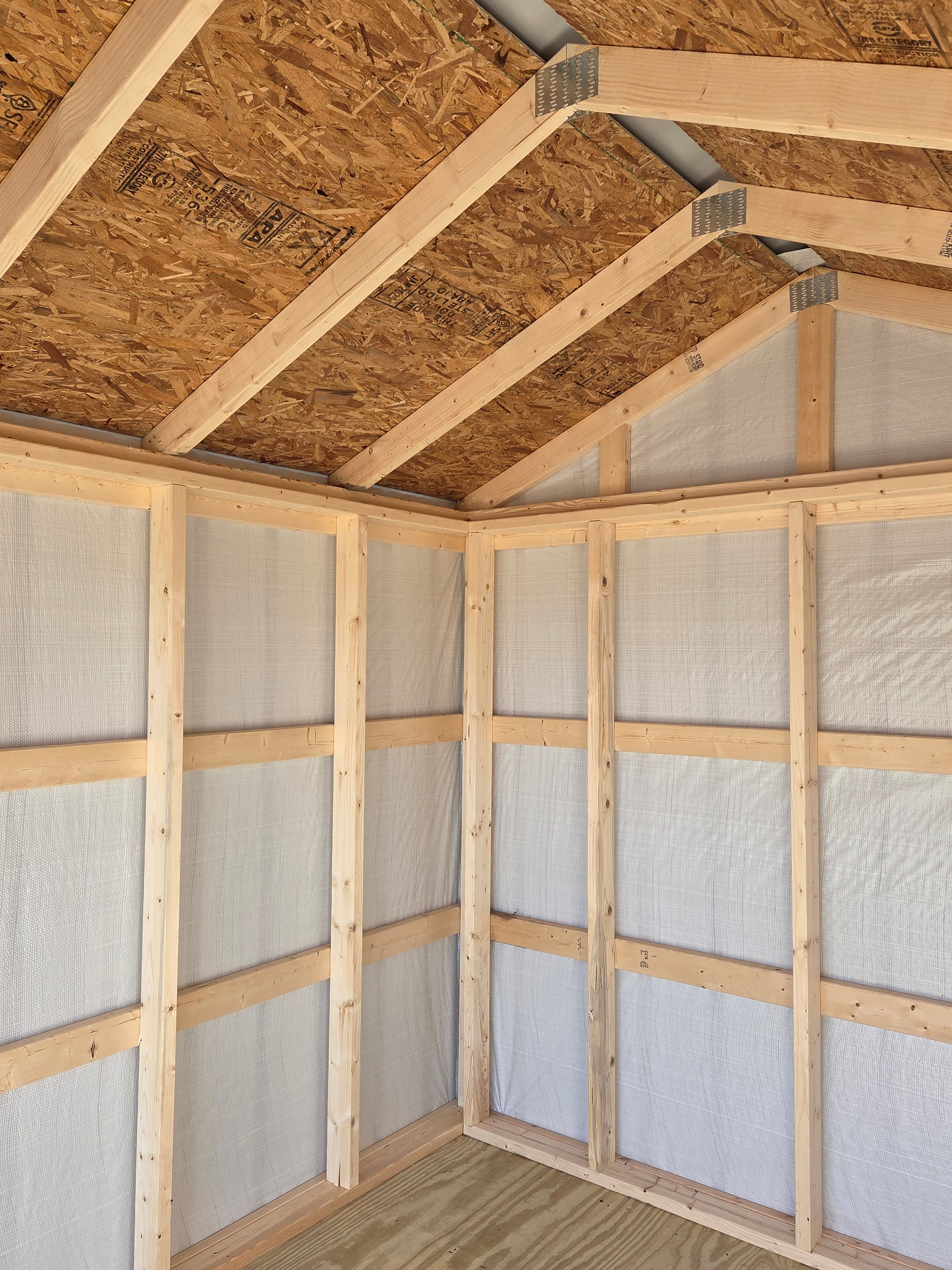 Metal Gable Shed 8×10