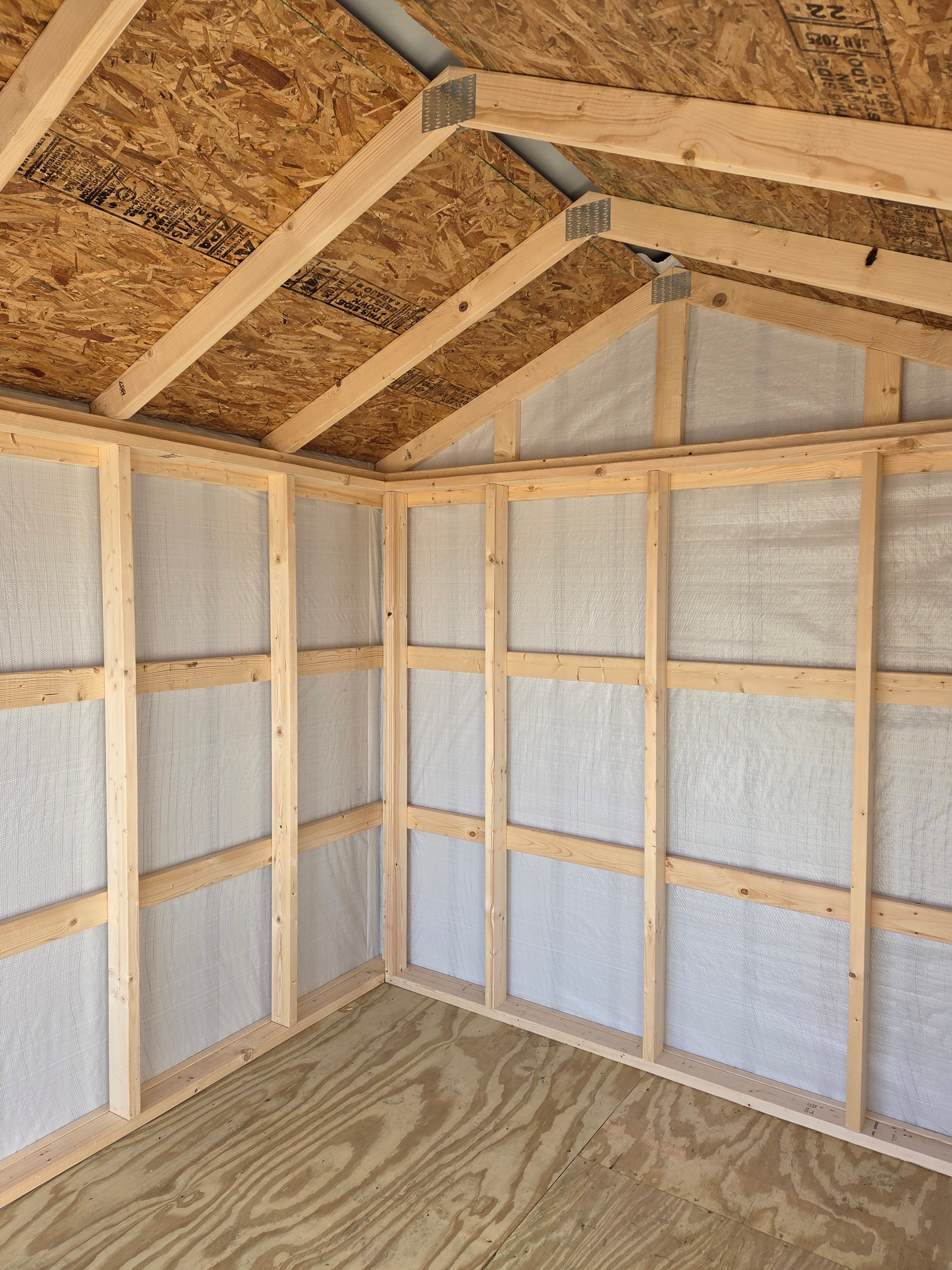 Metal Gable Shed 8×10