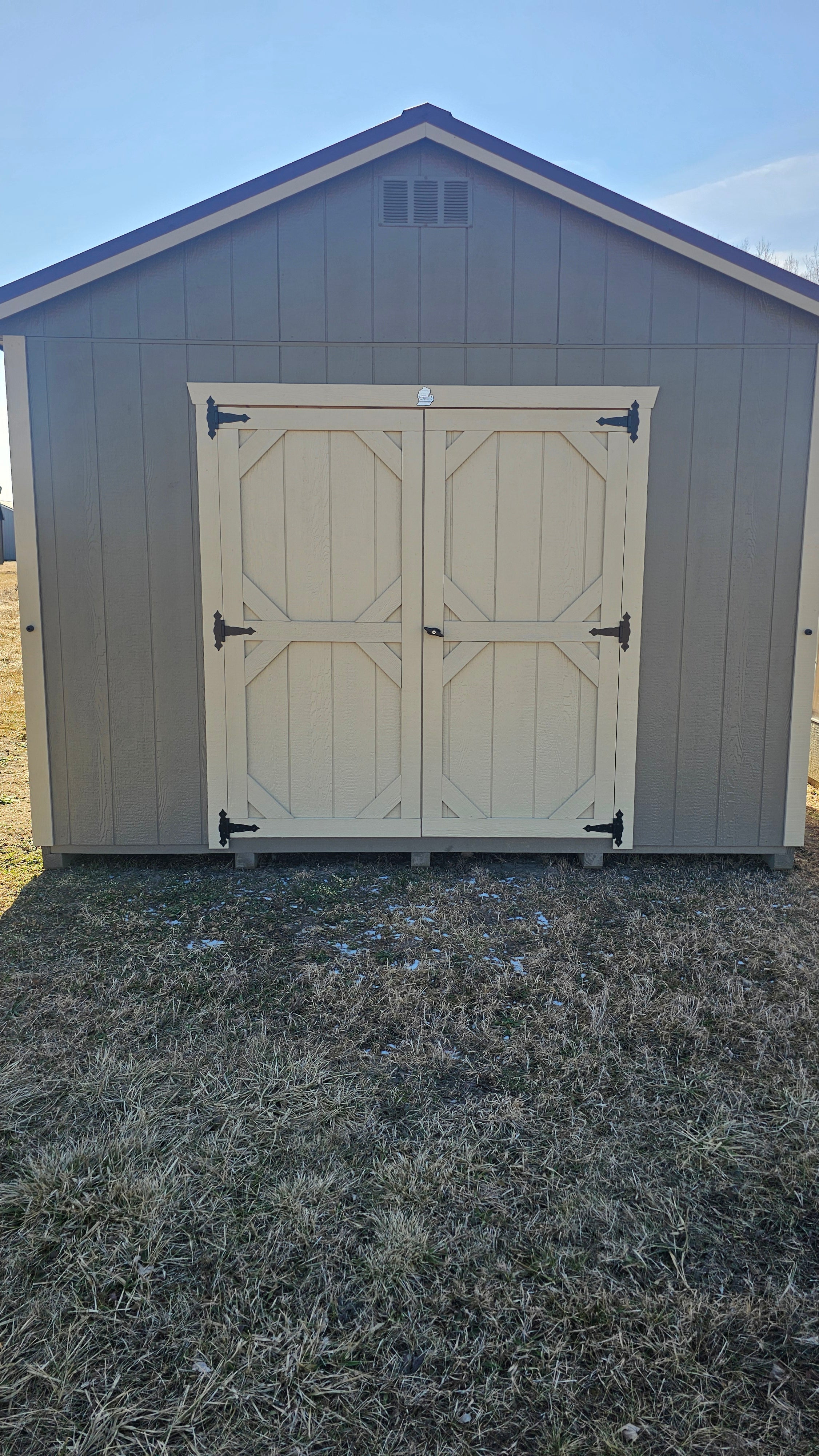 12x20 Painted Gable Shed