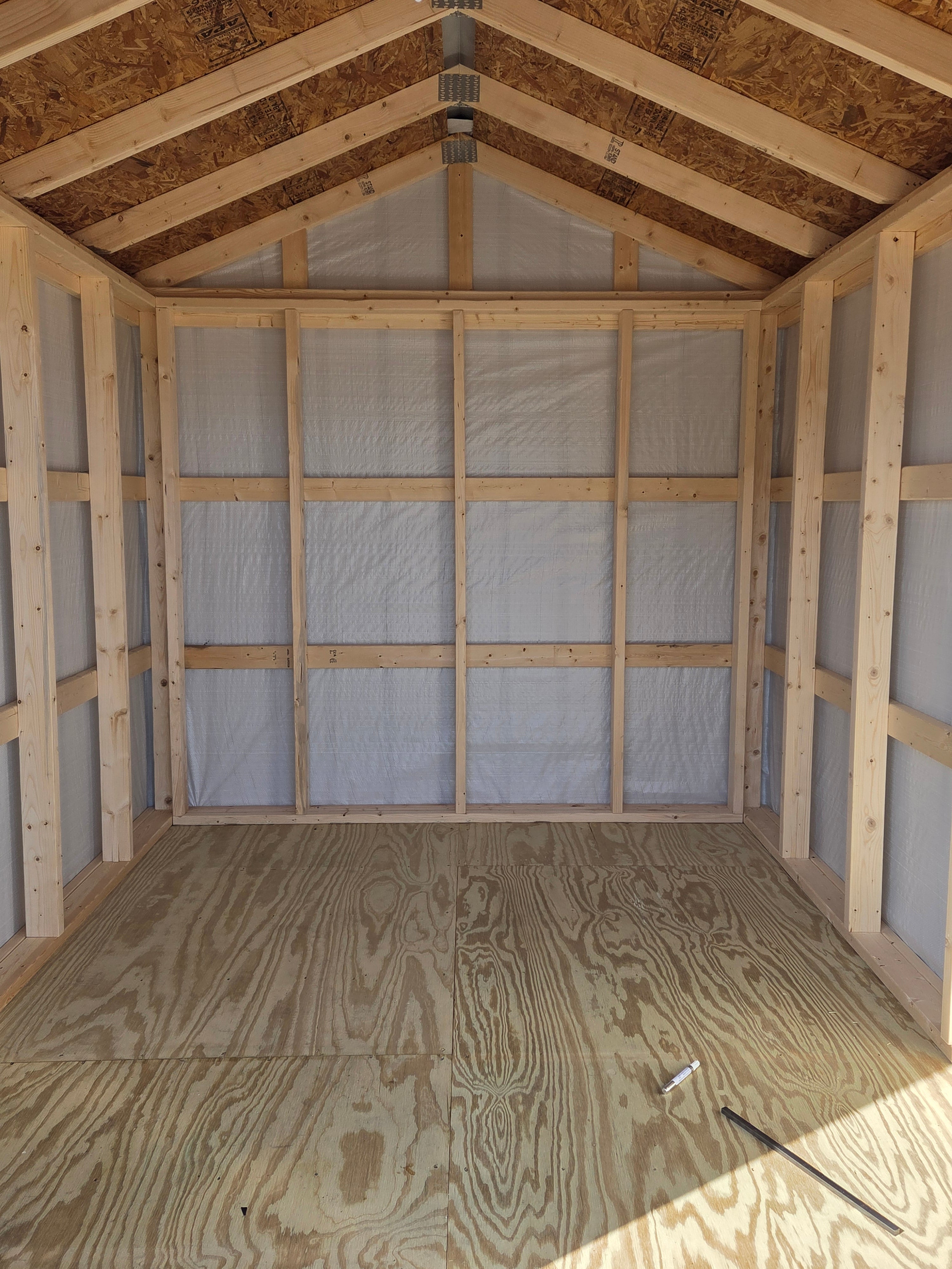 Metal Gable Shed 8×10