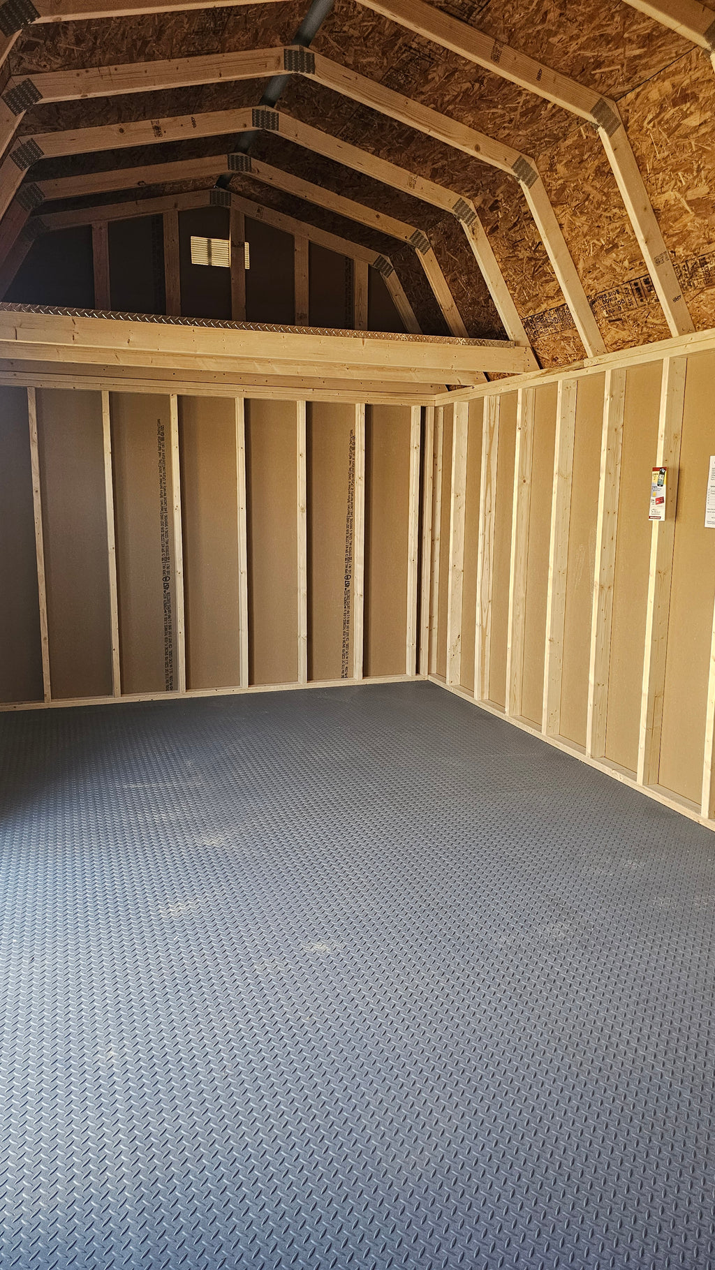 10x20 Painted Lofted Garden Shed