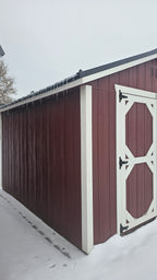 10x12 Painted Gable Shed