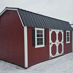 Painted Lofted Garden Shed 10x20