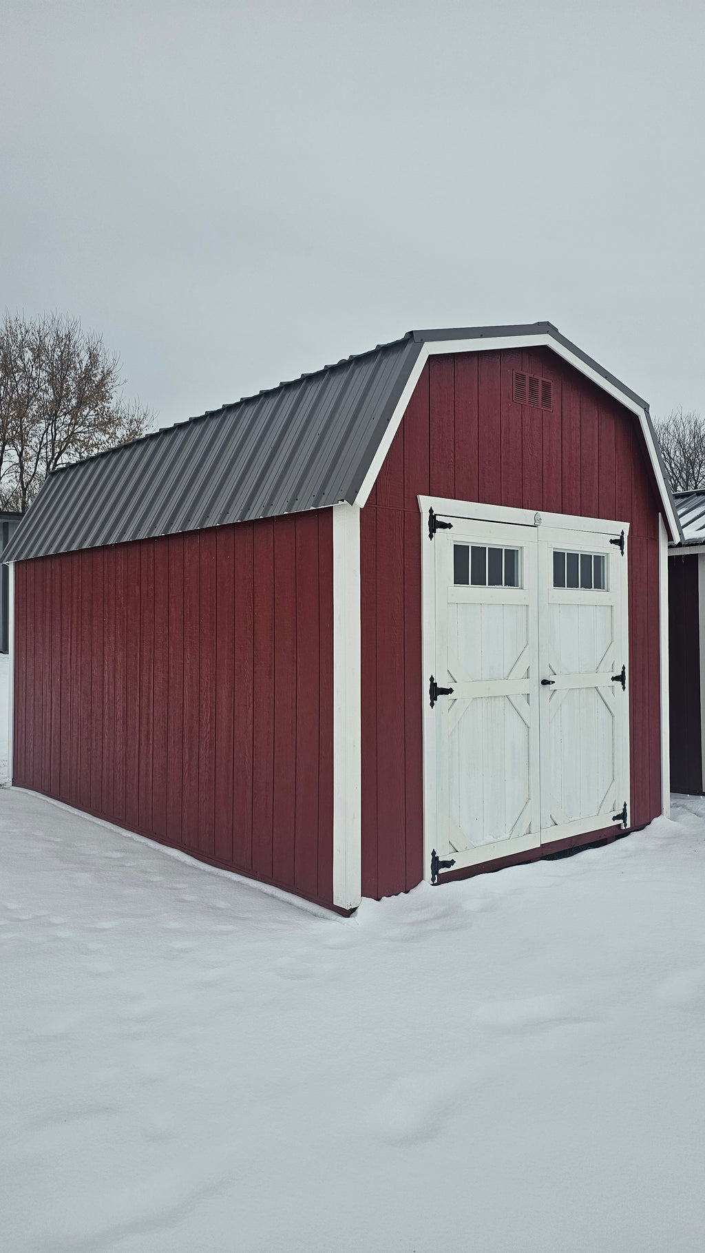 Painted  Lofted Barn 10x16