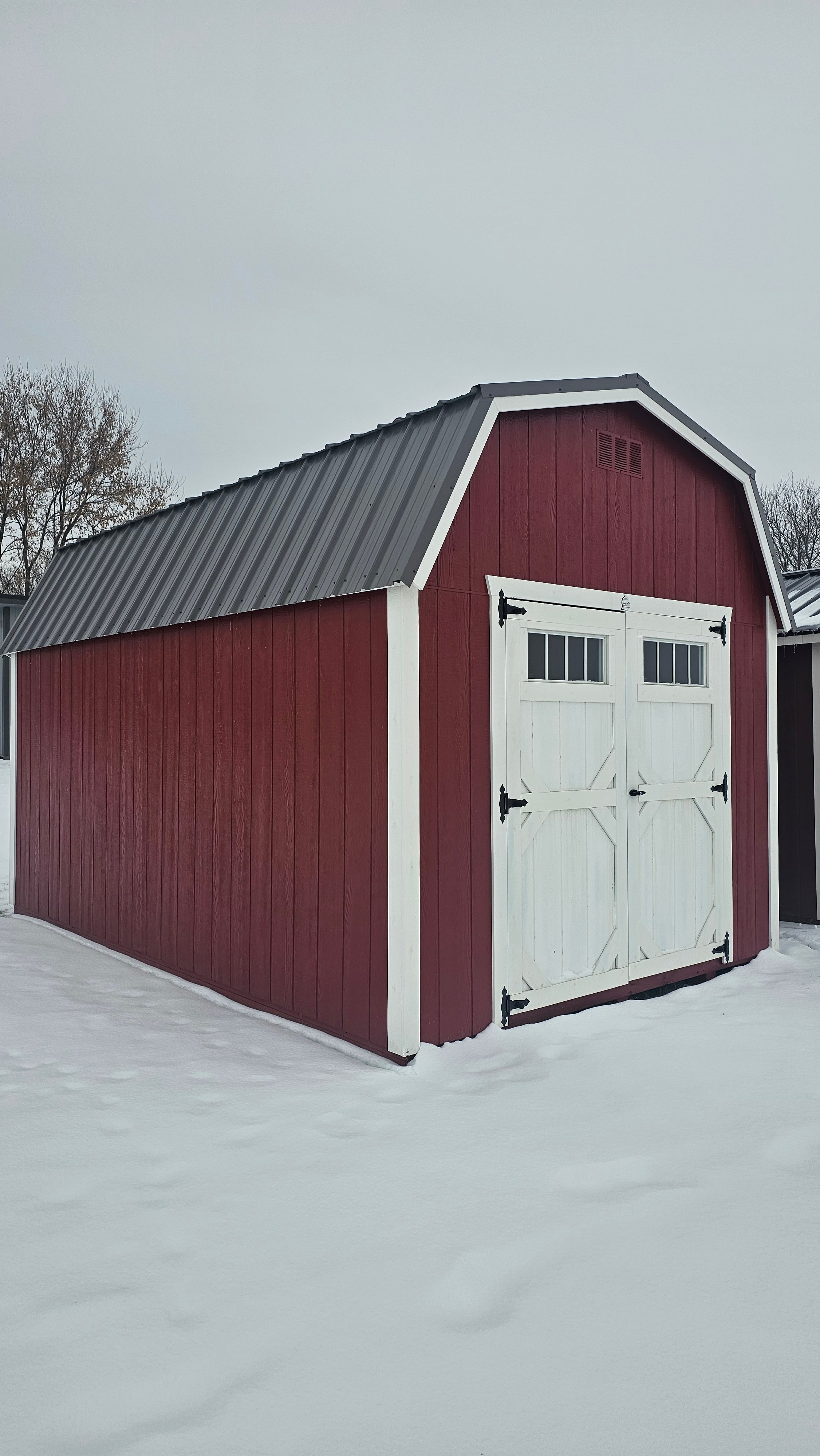 Painted  Lofted Barn 10x16