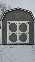 Painted Lofted Barn 10x12