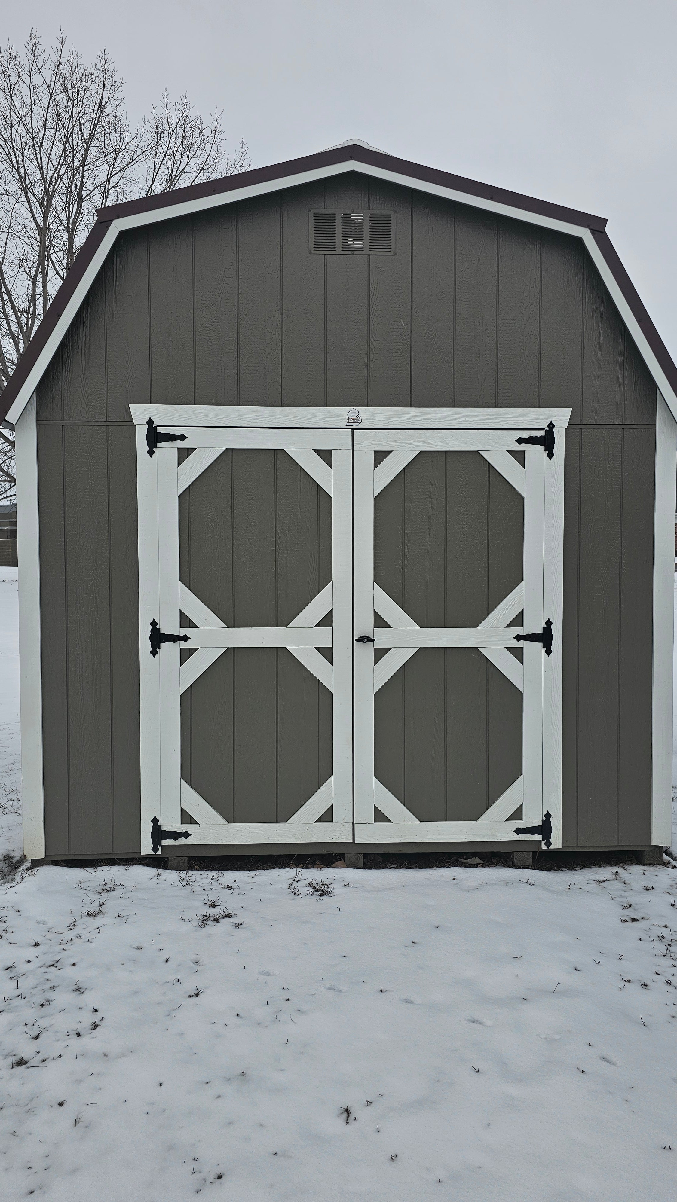 Painted Lofted Barn 10x12