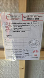 8x10 Metal Light Stone