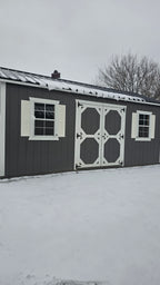 Painted Gable Garden Shed 10x20