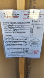 12x16 Painted Garden Villa