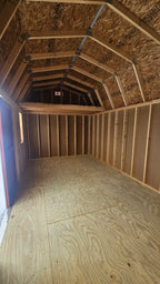 Painted Lofted Garden Shed 10x20