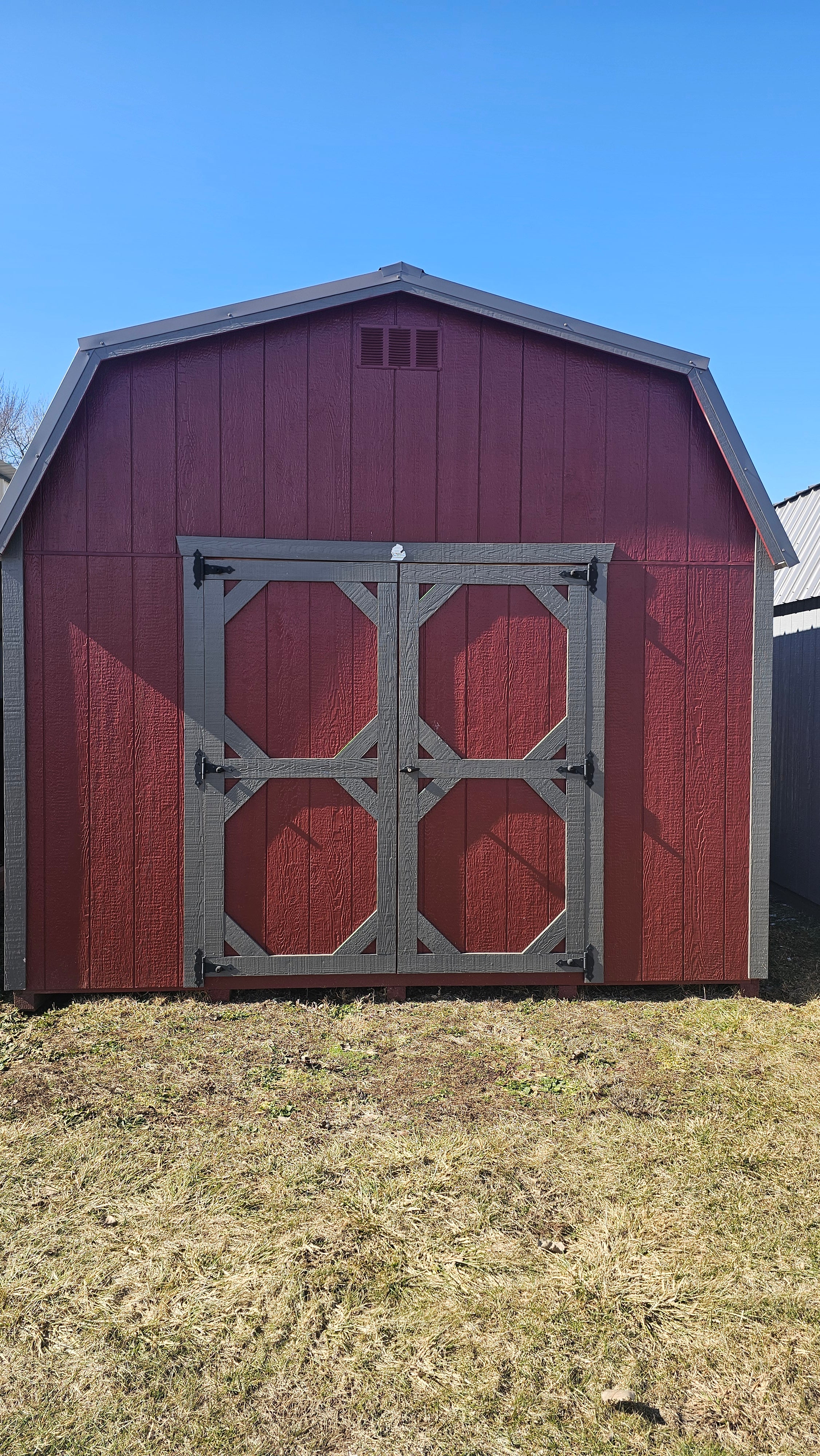 12x20 Painted Lofted Barn