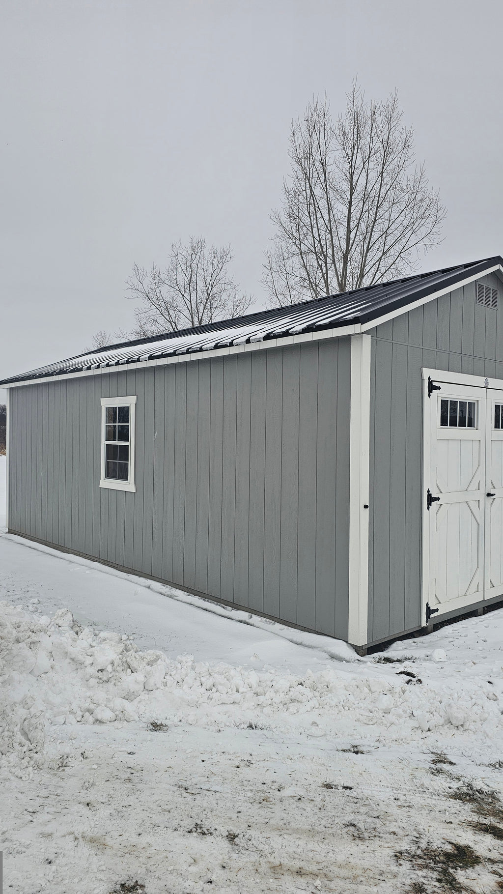 Painted Gable Shed