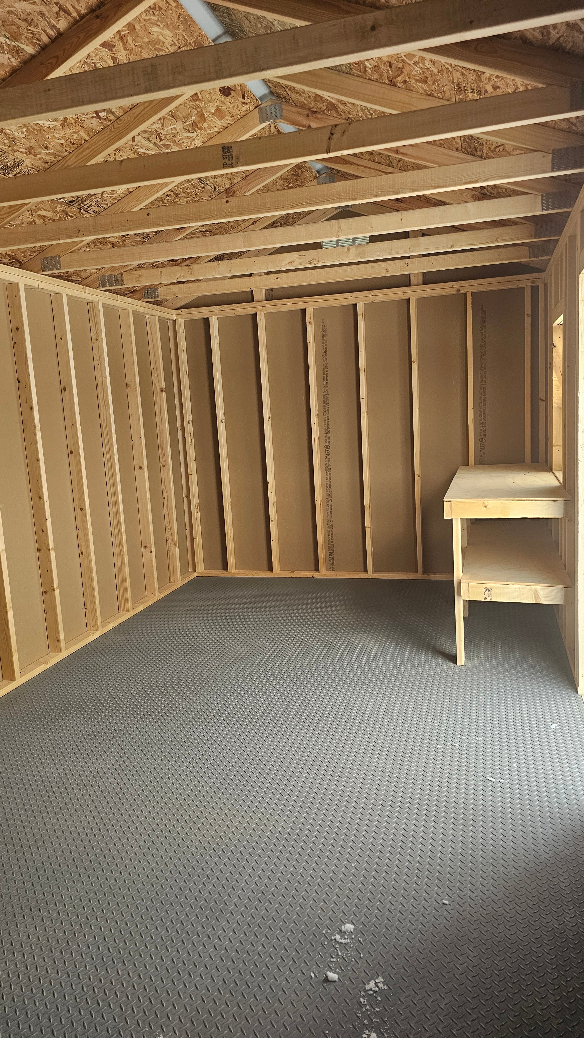 Painted Gable Garden Shed 10x20