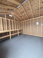 Painted Gable Garden Shed 12×16