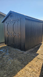 8x10 Painted Gable Shed