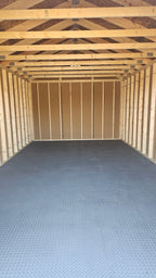 12x20 Painted Gable Shed