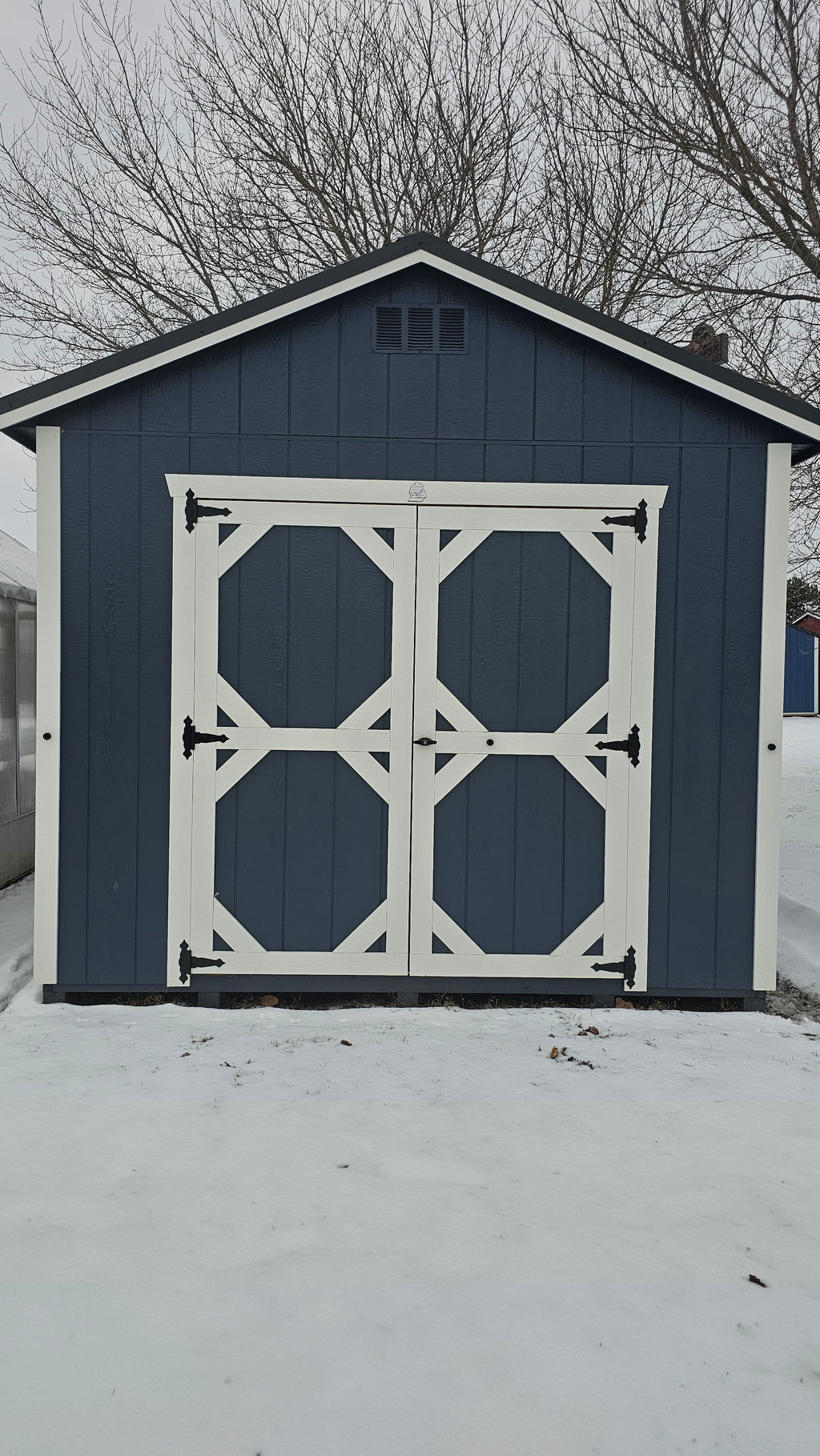 Painted Gable Shed 10x16