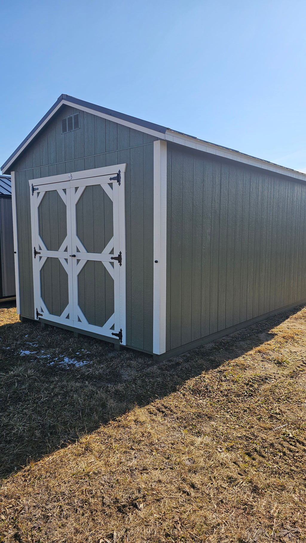 10x16 Painted Gable Shed